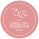 The English Wedding Blog Featured Pink logo